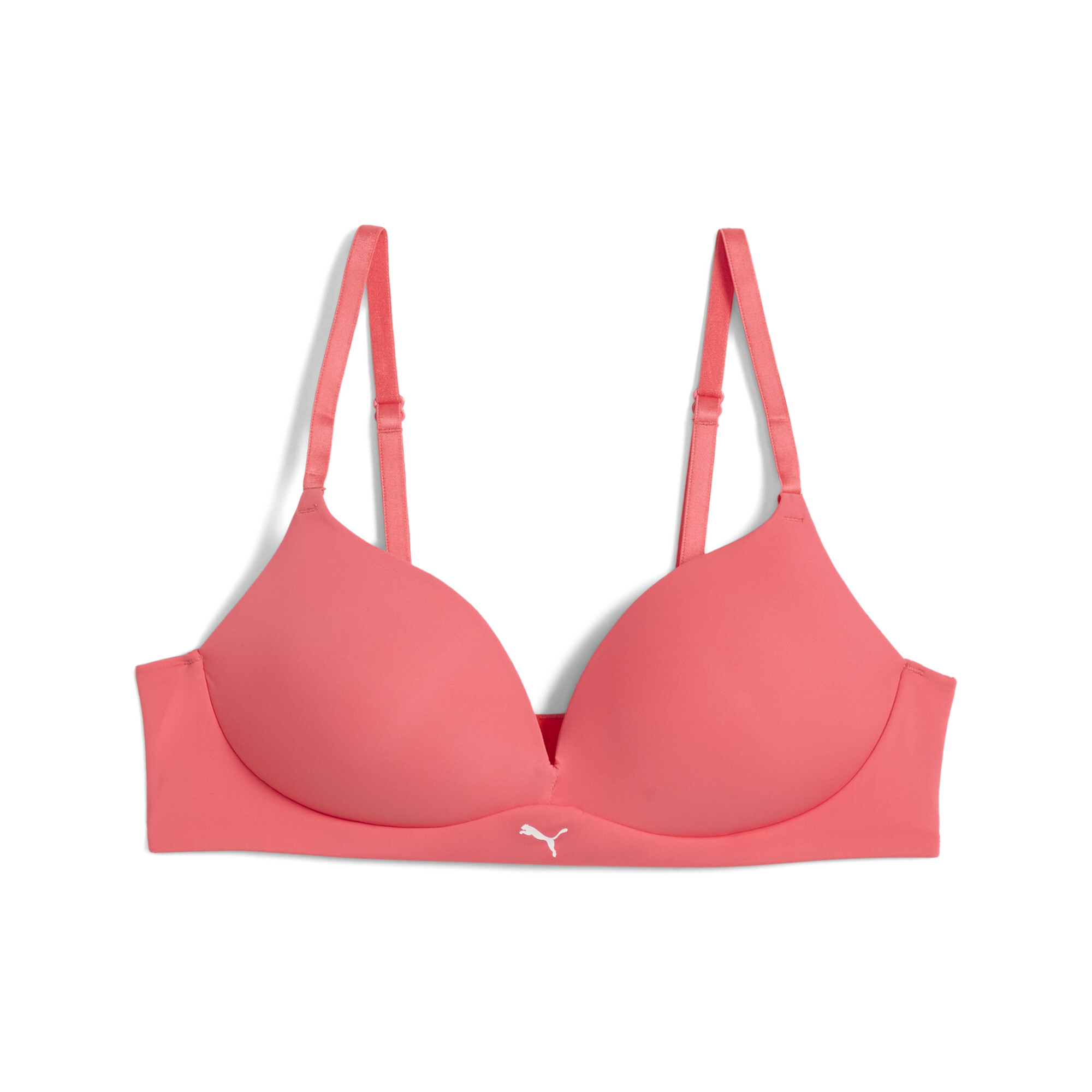 Licence Puma Soft Padded BH 1er-Pack Für Damen | Coral | Größe: 34B