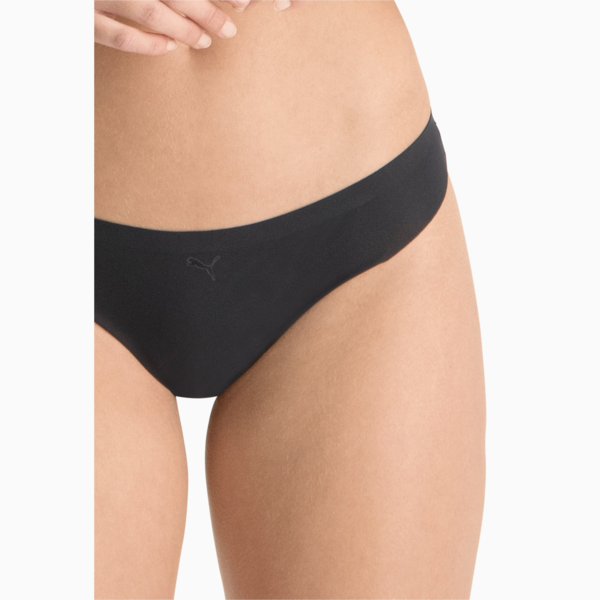 PUMA Women's Seamless String 2 Pack, black, large-MEX