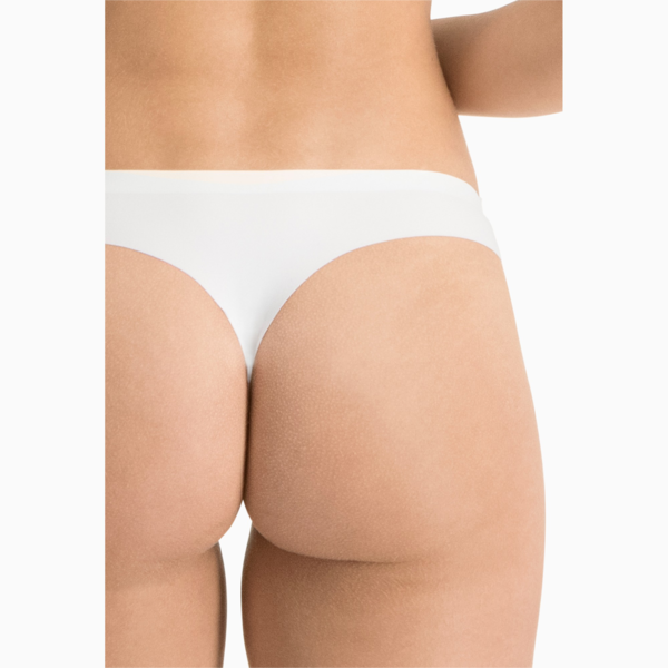 PUMA Women's Seamless String 2 Pack, white, large-MEX