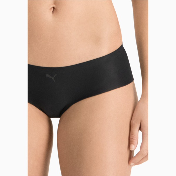PUMA Women's Seamless Hipster 2 Pack, black, large-MEX