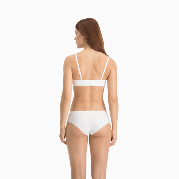 PUMA Women's Seamless Hipster 2 Pack, white, large-MEX