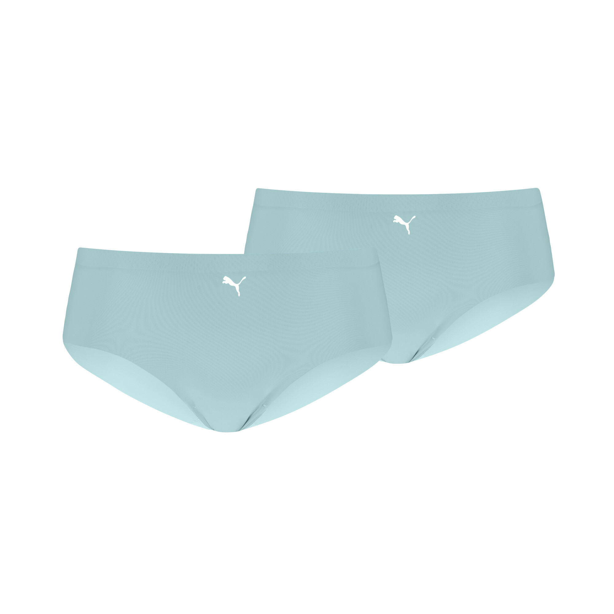 Licence Puma Damen Seamless Hipster 2er-Pack | Mint | Größe: 5