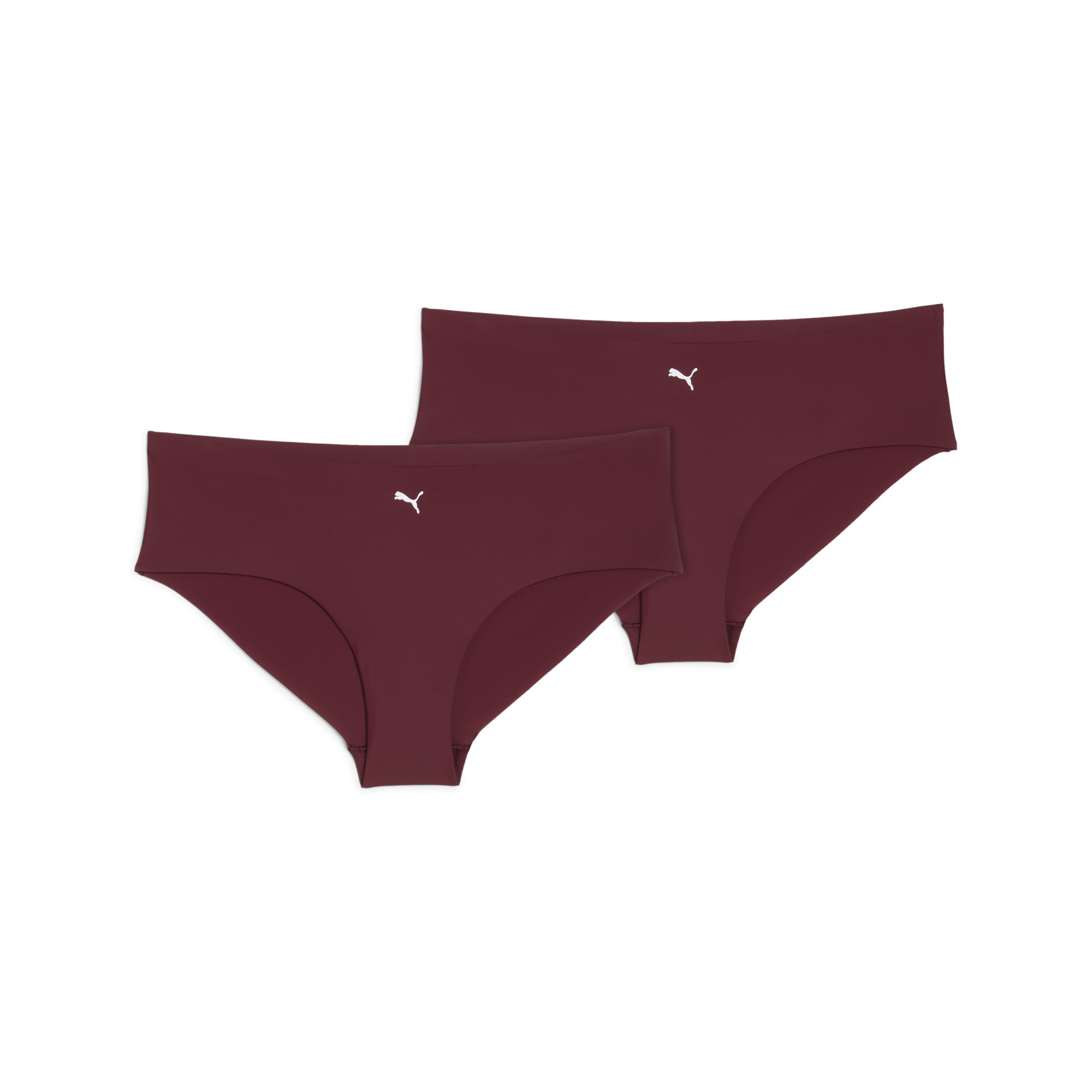 Licence Puma Damen Seamless Hipster 2er-Pack | Scarlet Red | Größe: 4