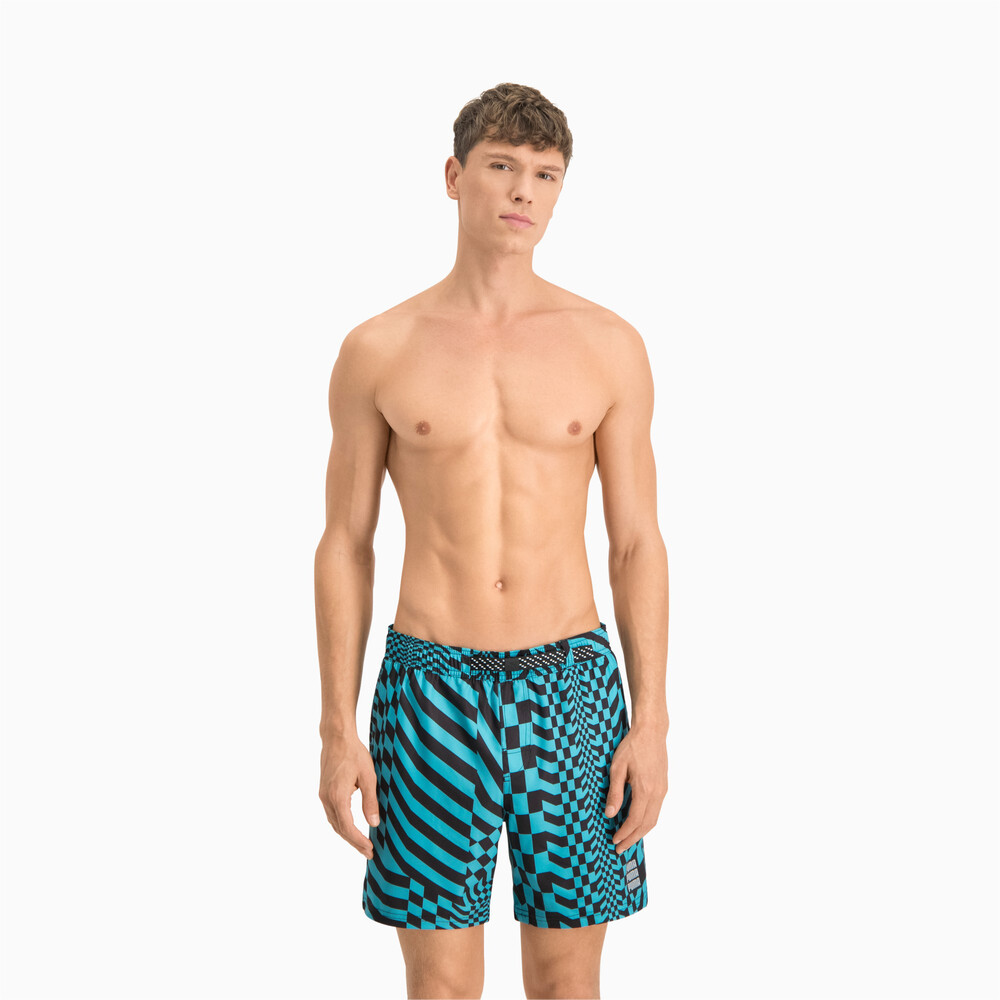 Шорты для плавания Swim Men’s PsyGeo All-Over-Print Mid Swimming Shorts