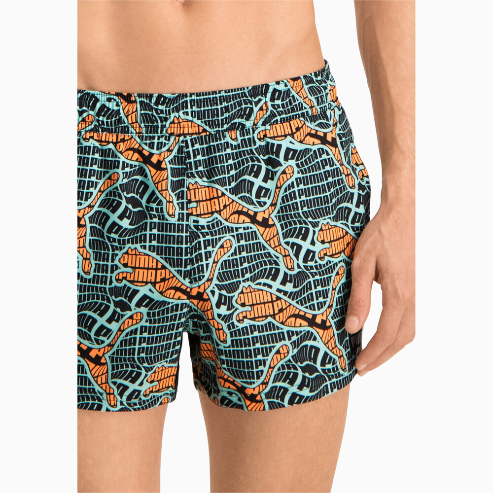 фото Шорты для плавания swim men's cat logo all-over-print short shorts puma