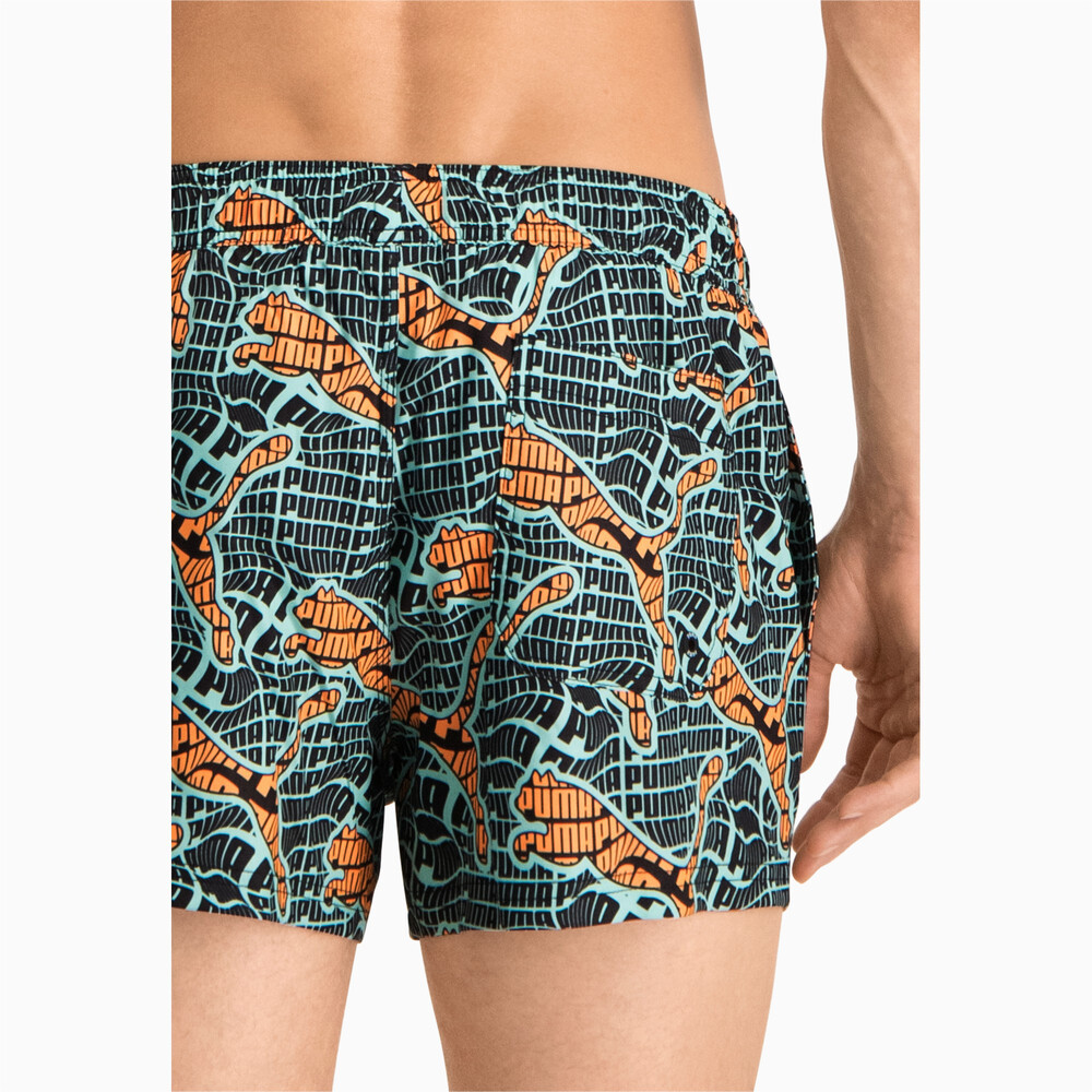 фото Шорты для плавания swim men's cat logo all-over-print short shorts puma