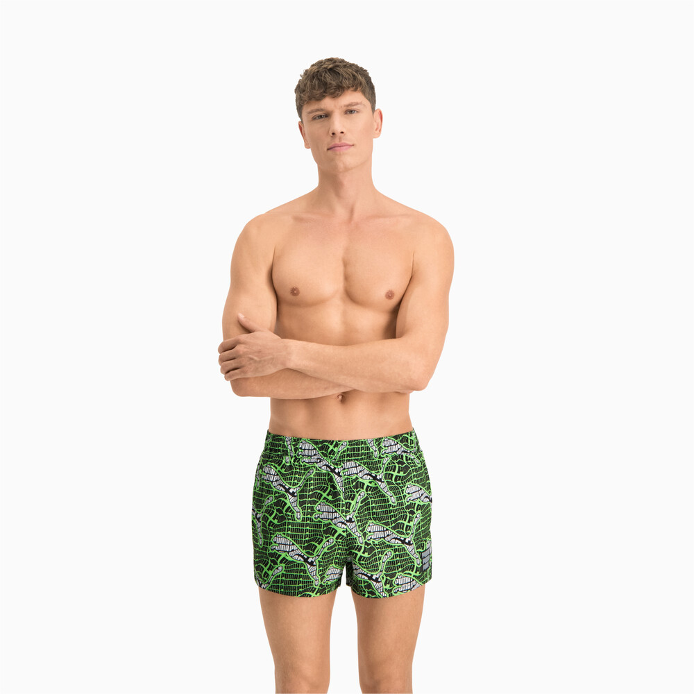 фото Шорты для плавания swim men's cat logo all-over-print short shorts puma