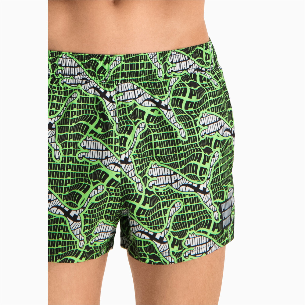фото Шорты для плавания swim men's cat logo all-over-print short shorts puma