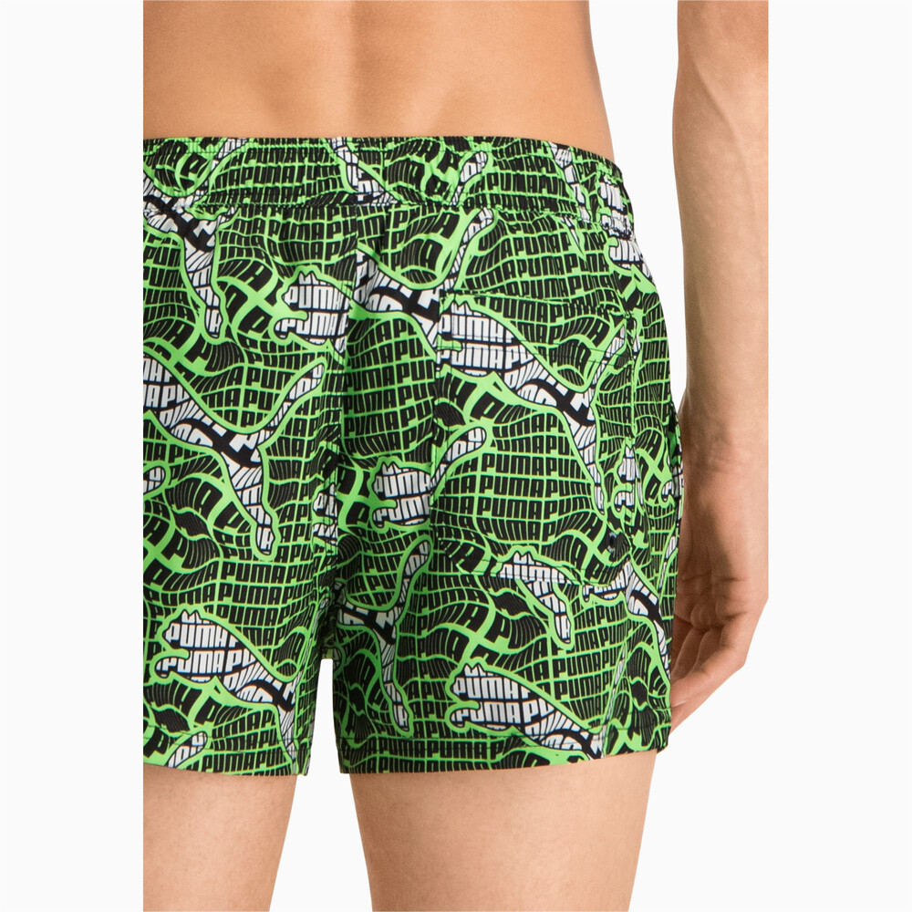 фото Шорты для плавания swim men's cat logo all-over-print short shorts puma