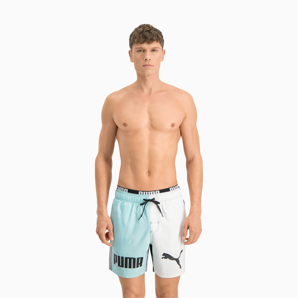 фото Шорты для плавания swim men's colour block mid shorts puma