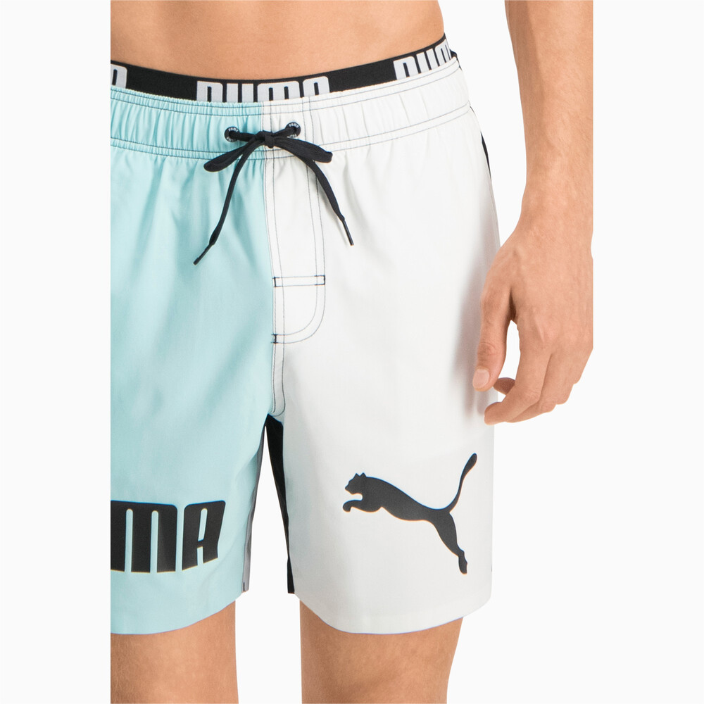 фото Шорты для плавания swim men's colour block mid shorts puma