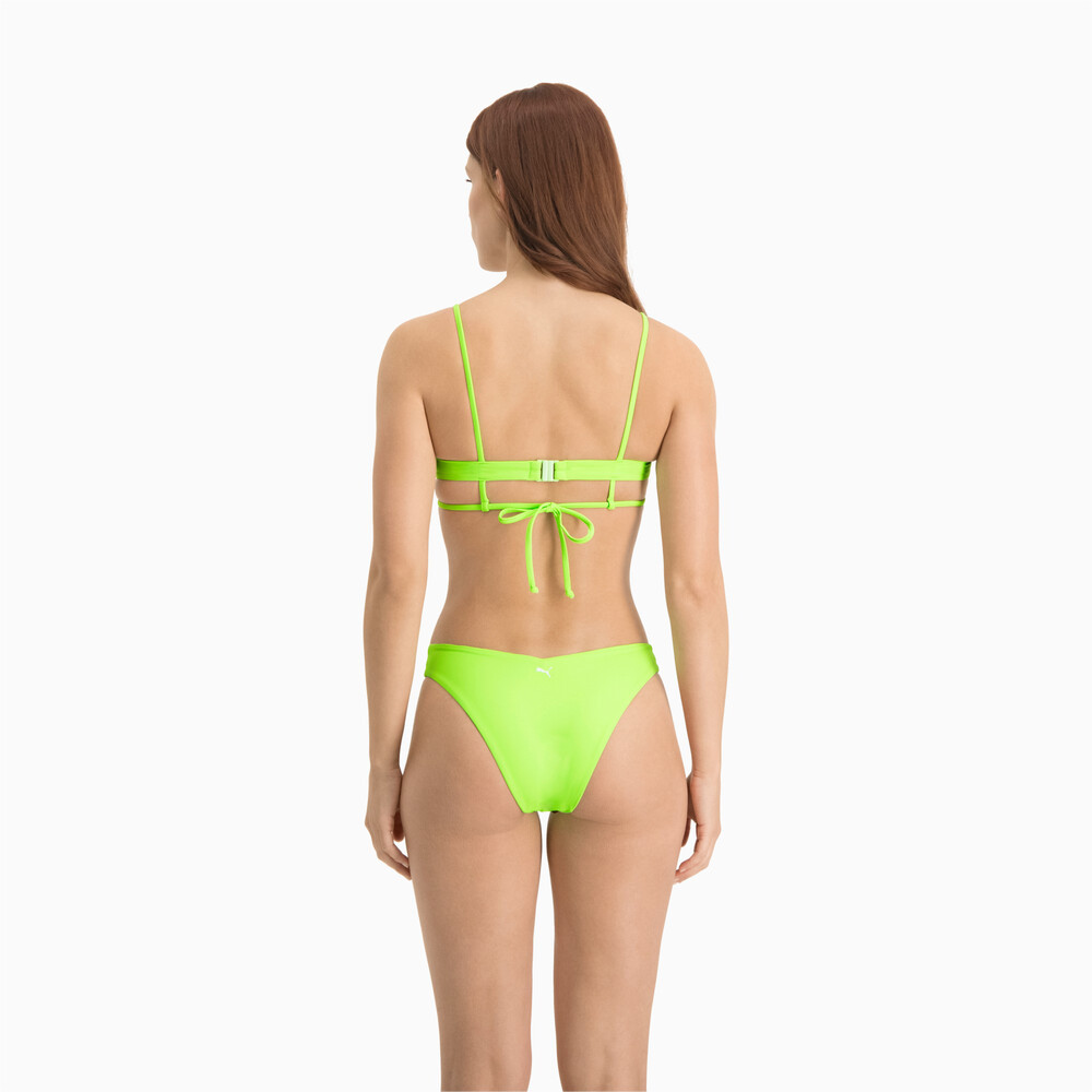 

PUMA - female - Лиф для плавания Swim Women’s Peek-a-Boo Top – neon green –, Зеленый