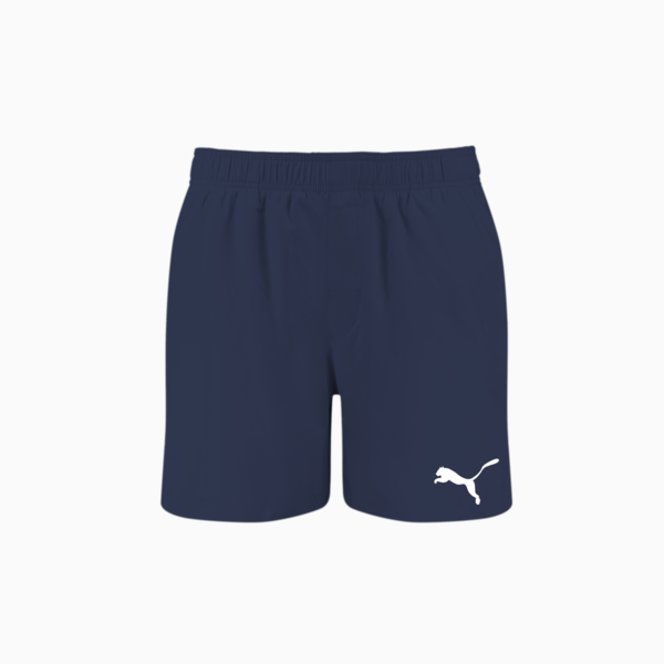 PUMA Swim Men's Mid Shorts, navy, large-MEX