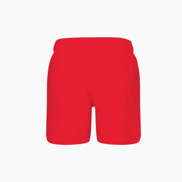 PUMA Swim Men's Mid Shorts, red, large-MEX