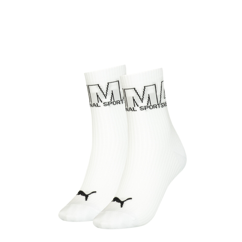 фото Короткие носки women’s outline logo; набор из 2 пар puma
