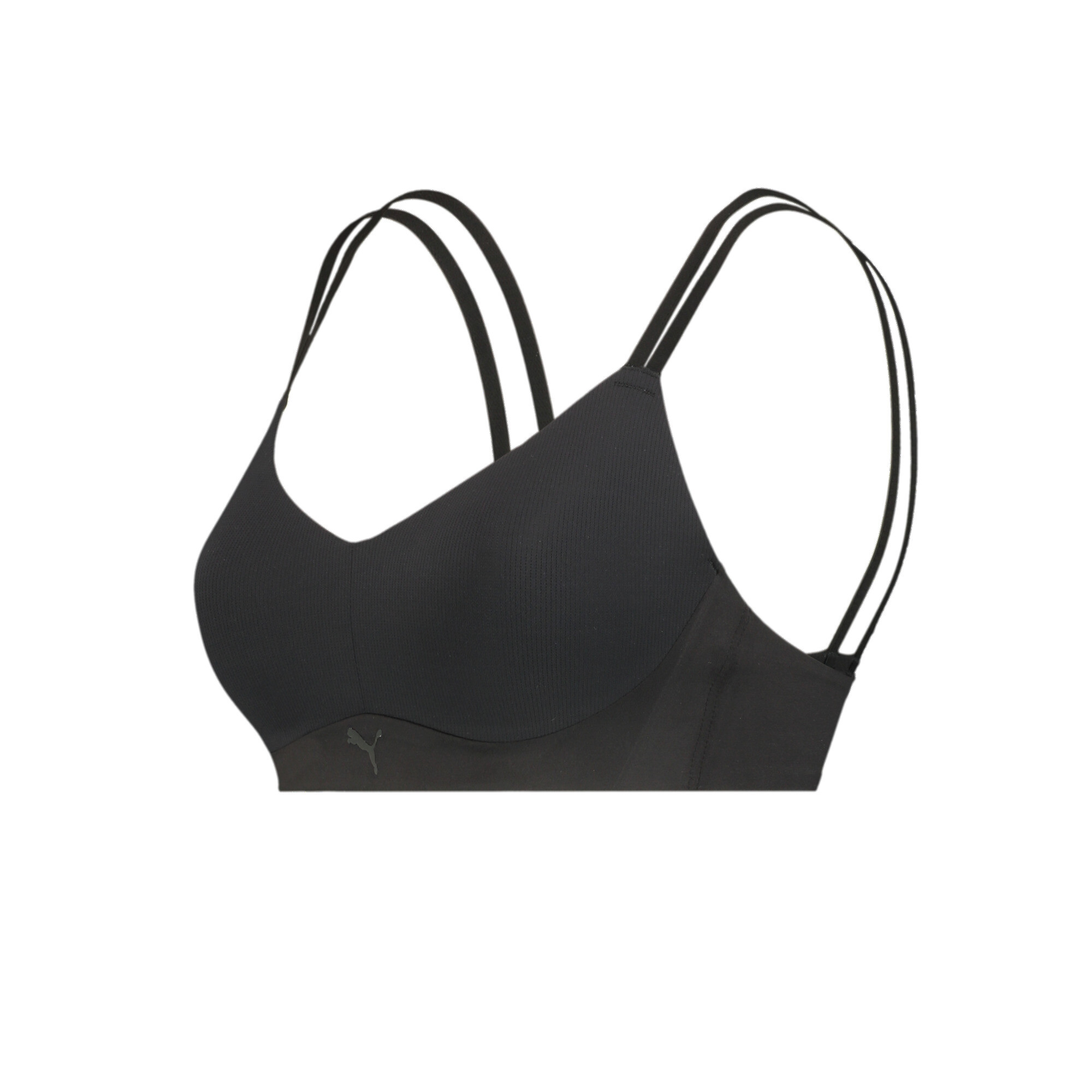 Women's Puma's Medium Support Active Bra 1 Pack, Black, Size 36C/D, Clothing