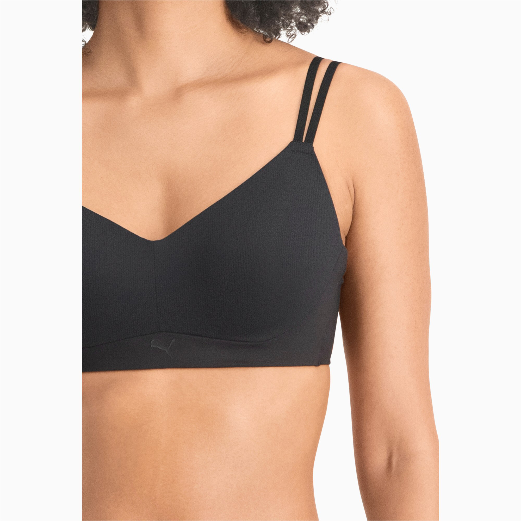 Women's Puma's Medium Support Active Bra 1 Pack, Black, Size 36C/D, Clothing