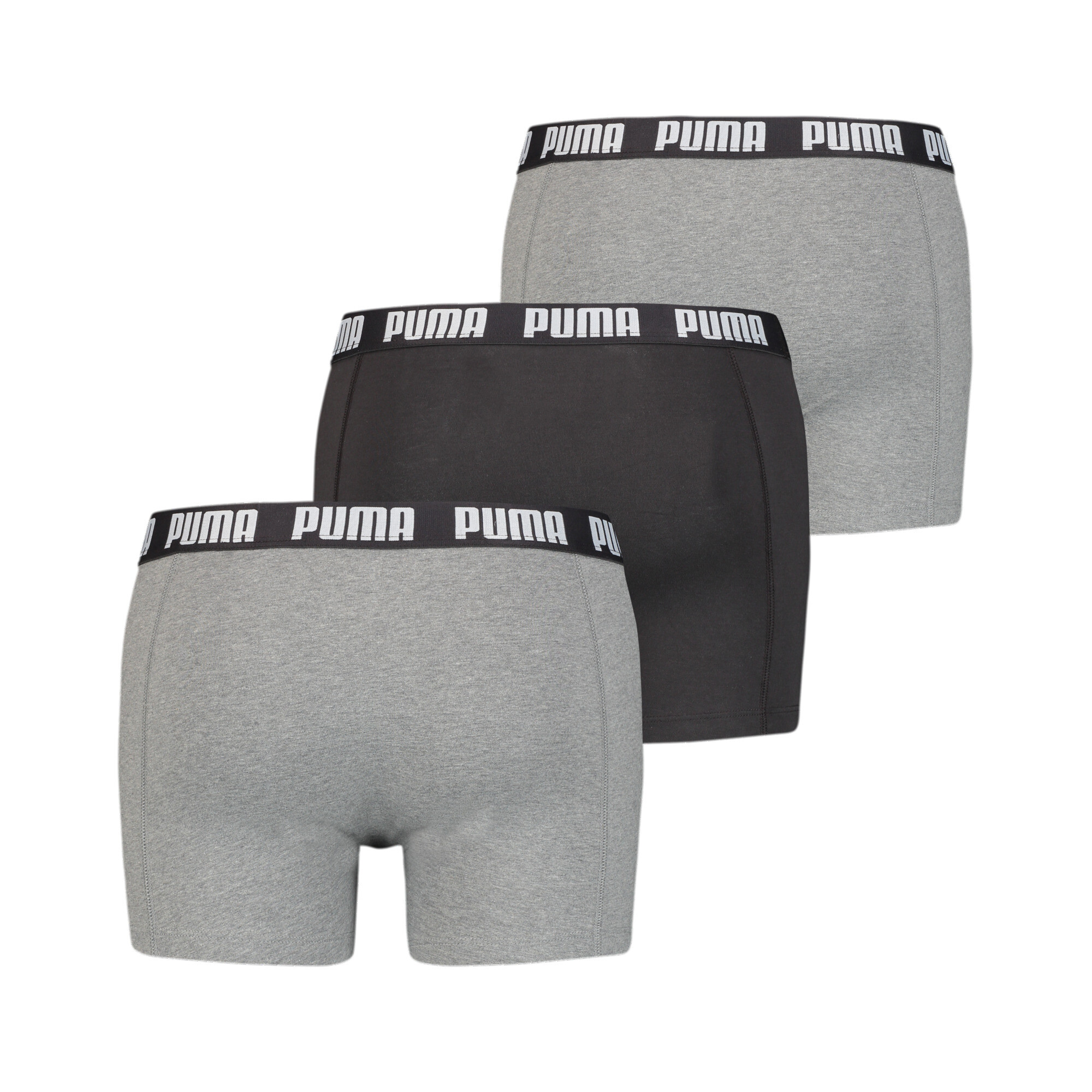 Men's Puma's Everyday Boxers 3 Pack, Size 5, Clothing