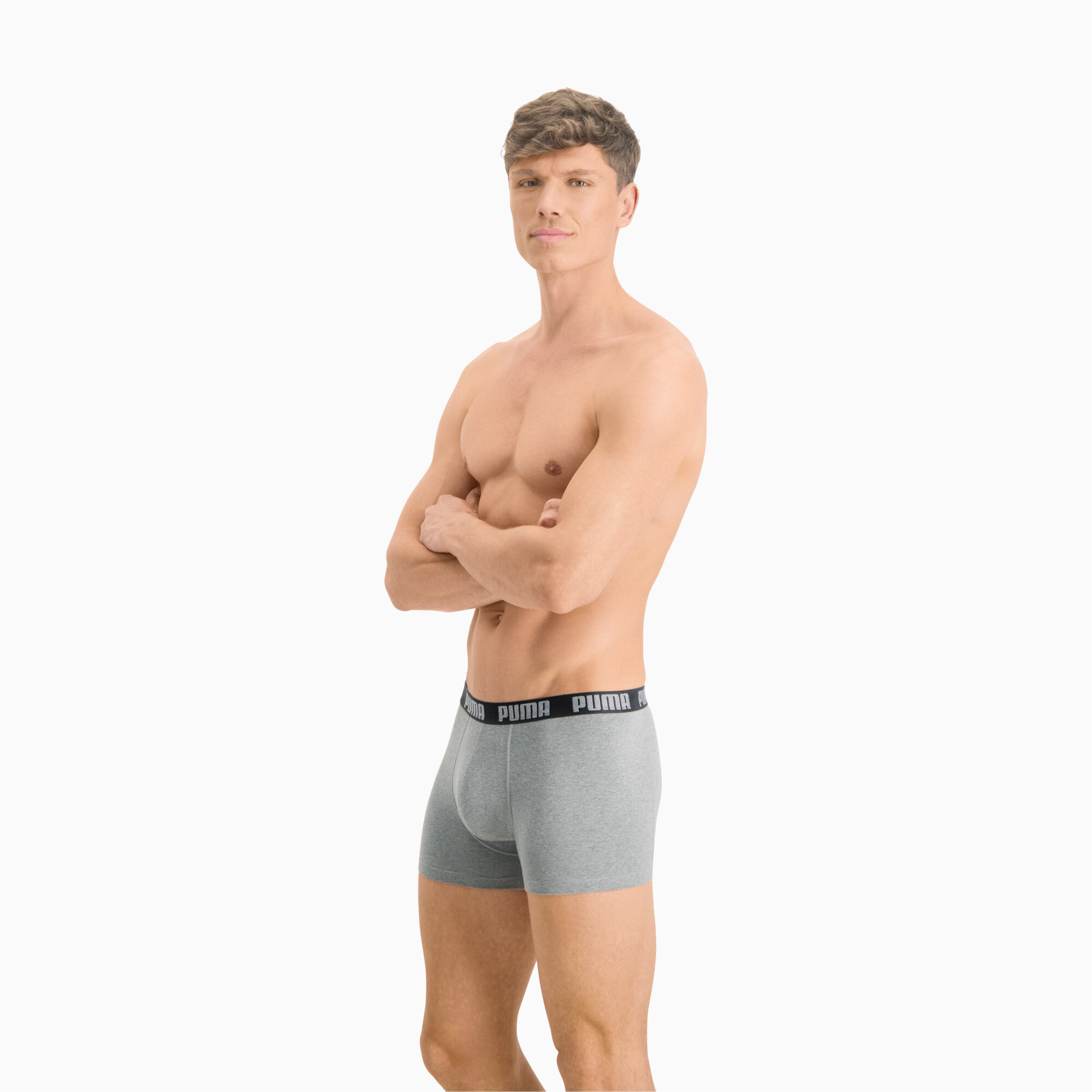 Men's Puma's Everyday Boxers 3 Pack, Size 5, Clothing
