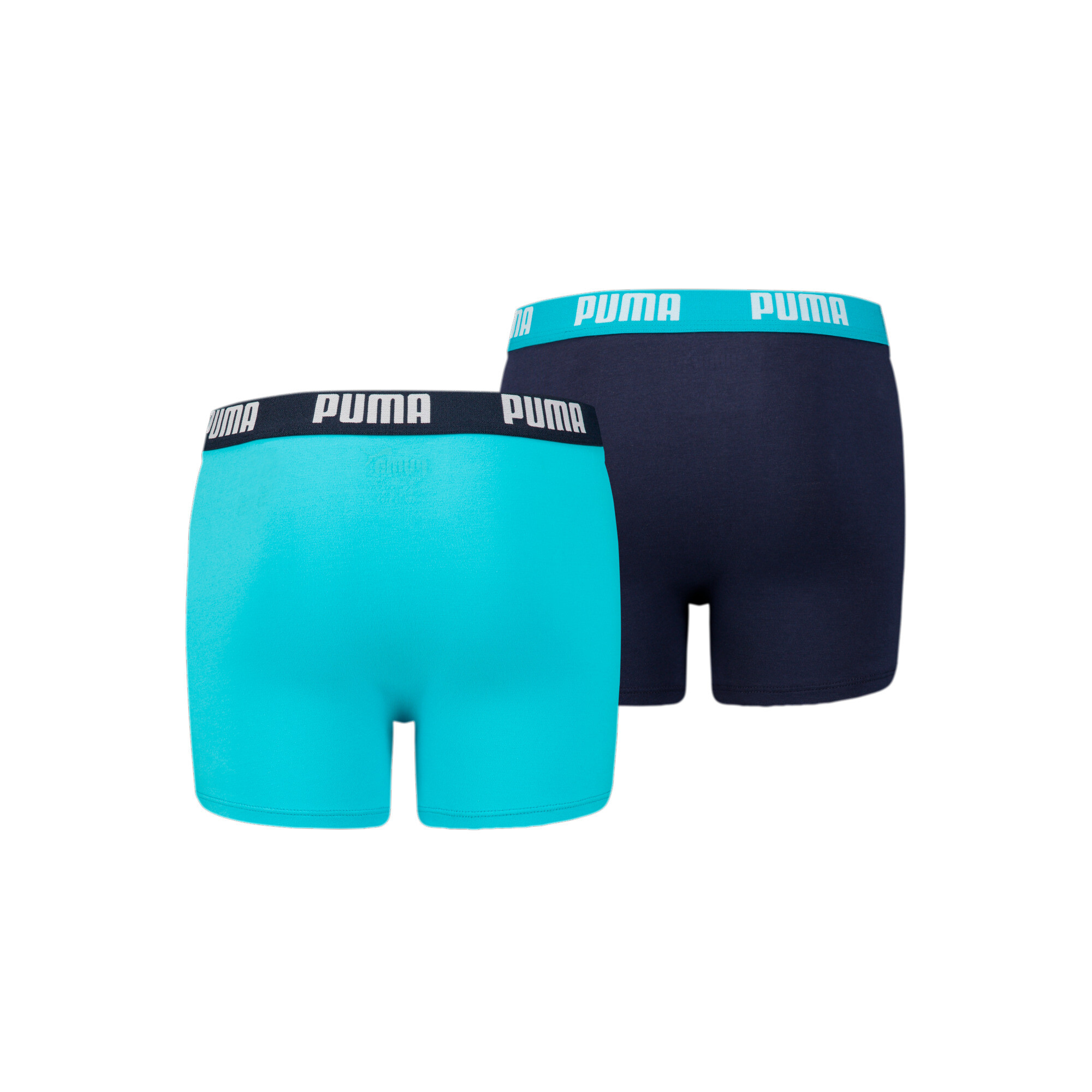 Puma Boys' Basic Boxer 2 Pack, Blue, Size 16, Clothing