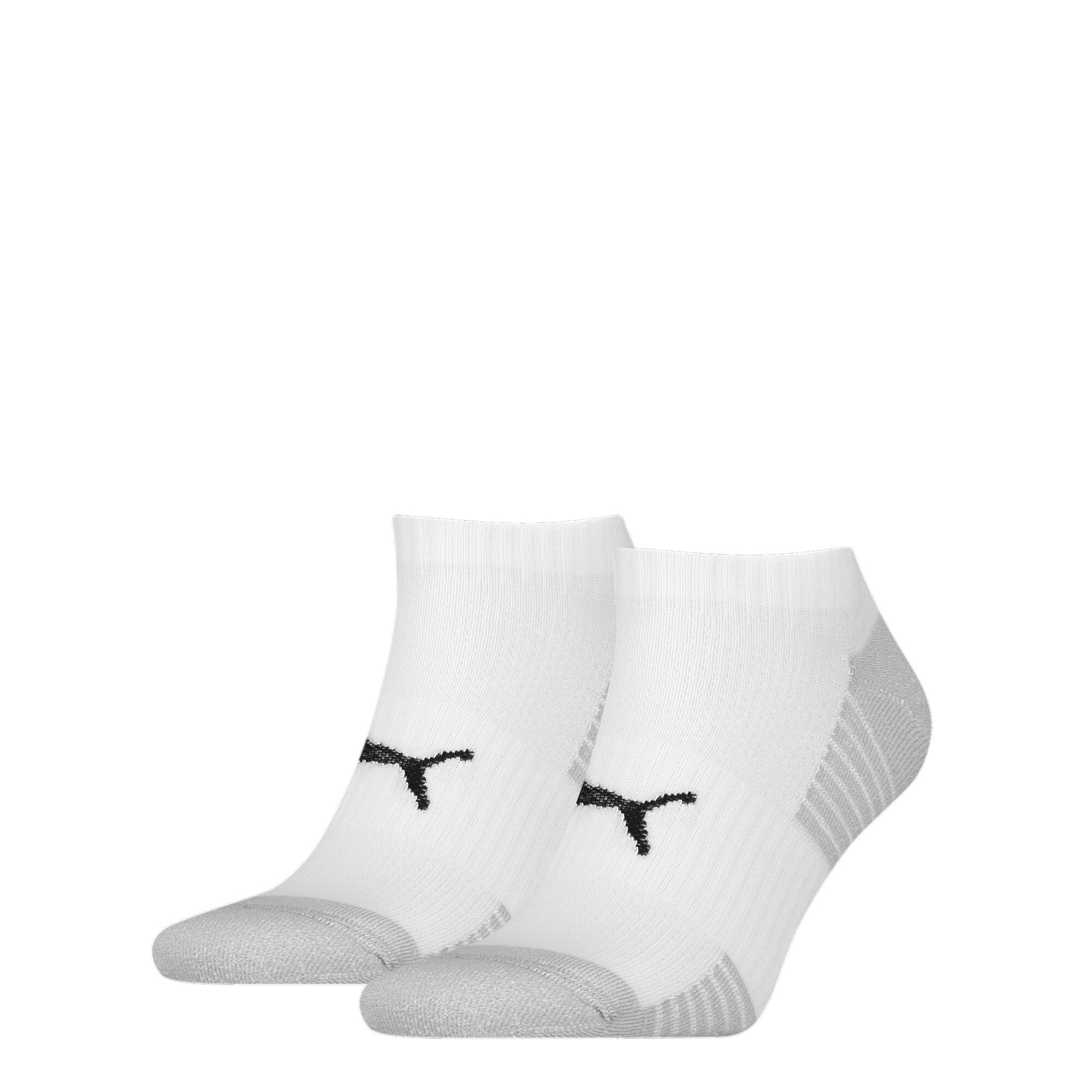 Licence Puma Sport gepolsterte Sneaker-Socken 2er-Pack Schuhe | White | Größe: 35-38