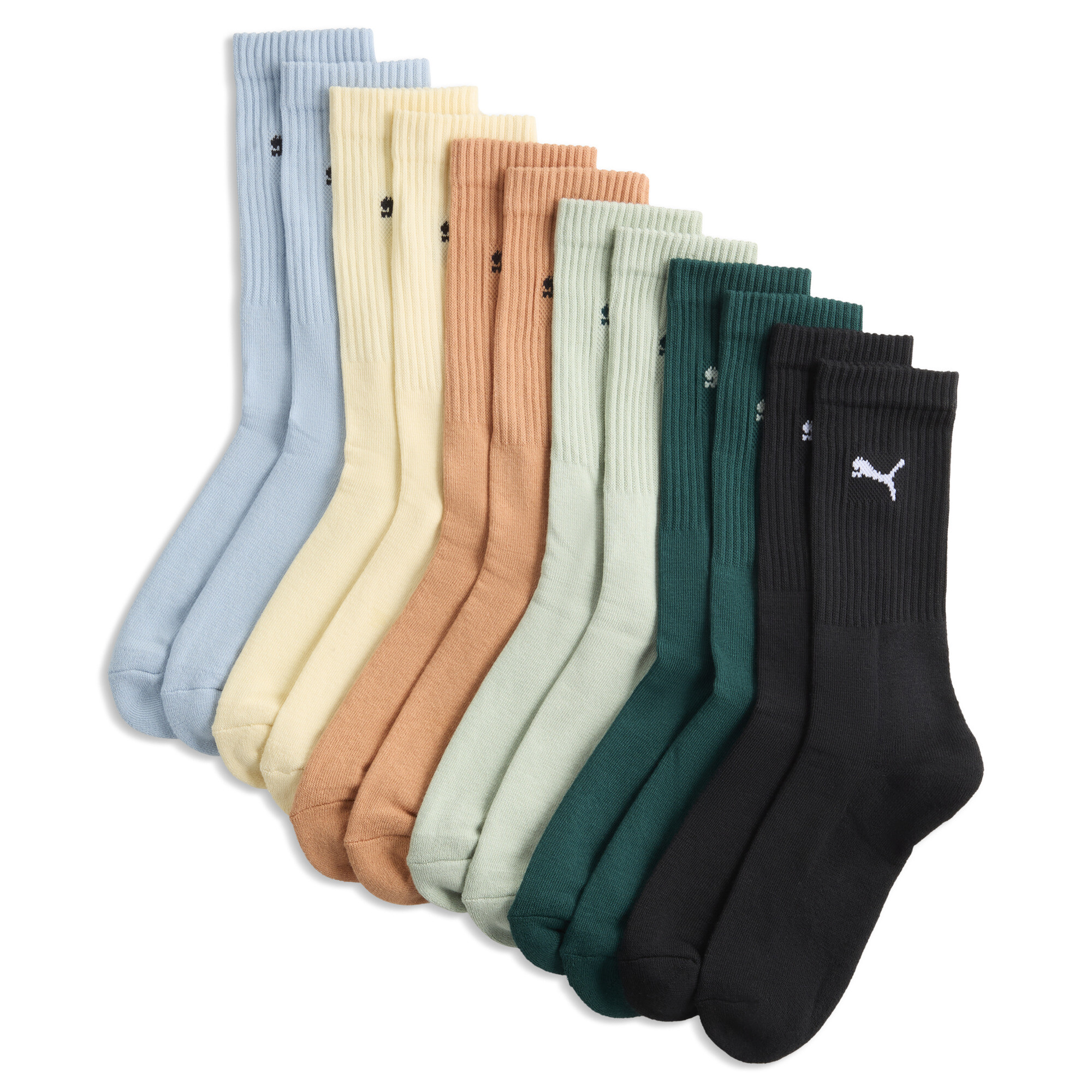 PUMA Crew-Socken (6er-Pack), Kleidung, 35-38