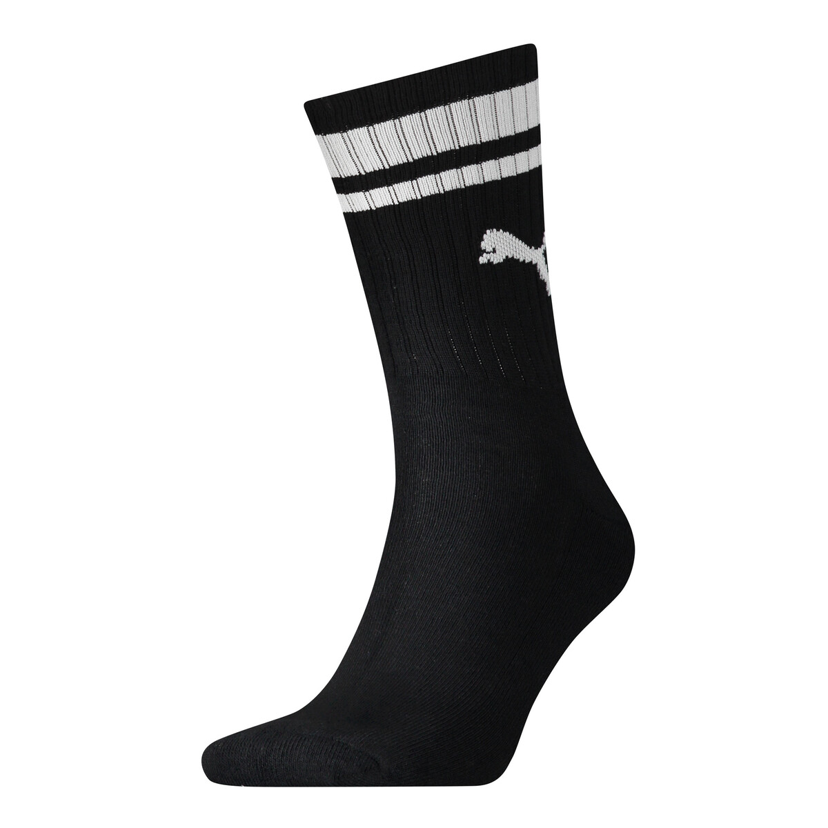 PUMA Unisex Classic Socks 1 pack in Black, 2.5-5