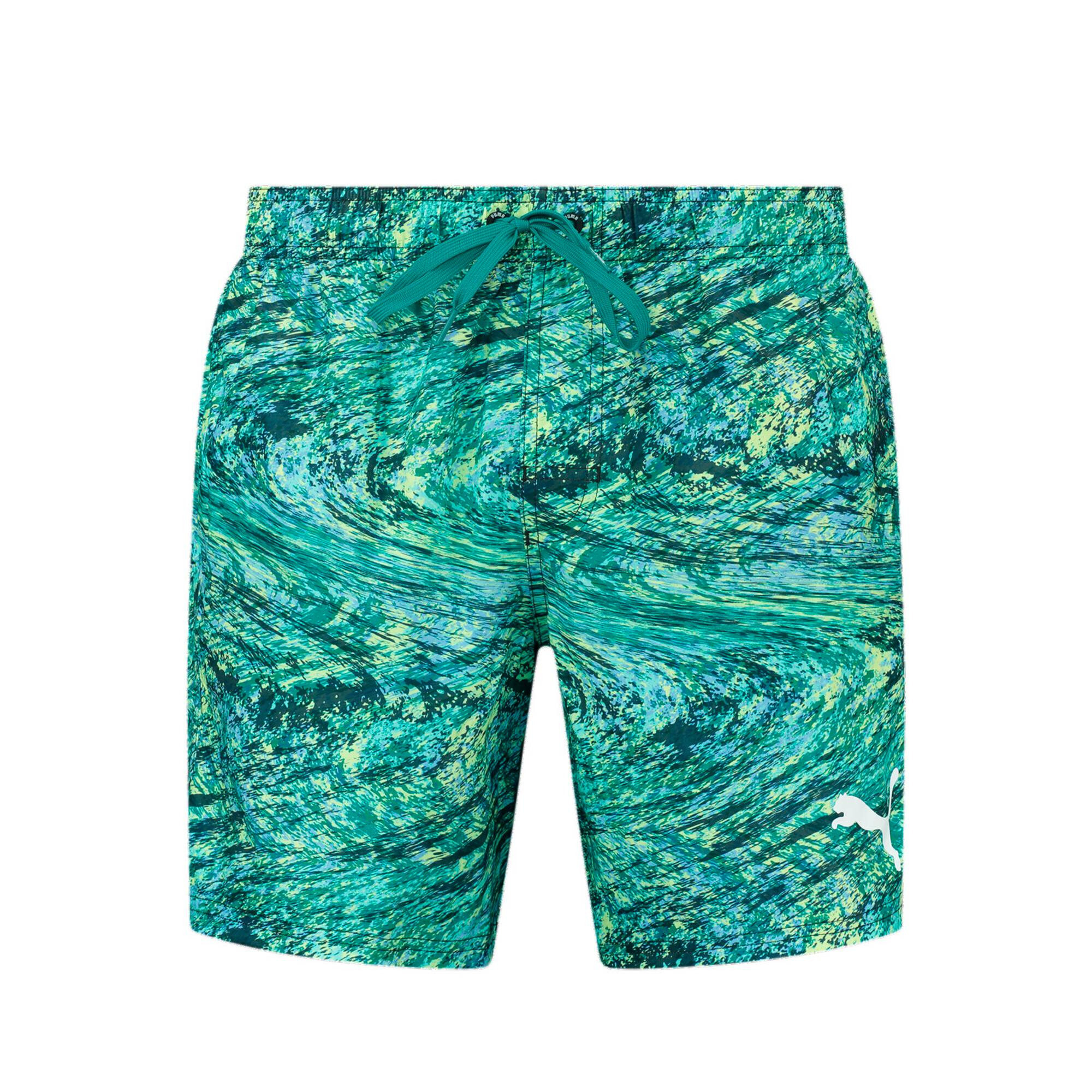 PUMA Swim Men's Printed Mid-Length Short