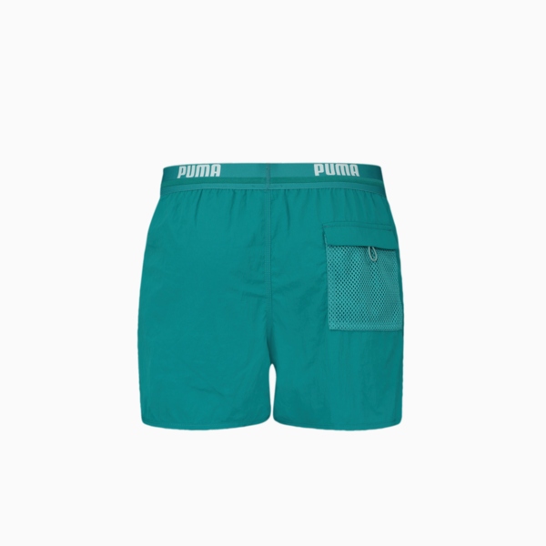 PUMA Swim Men's Track Swimming Shorts, real teal, large-MEX