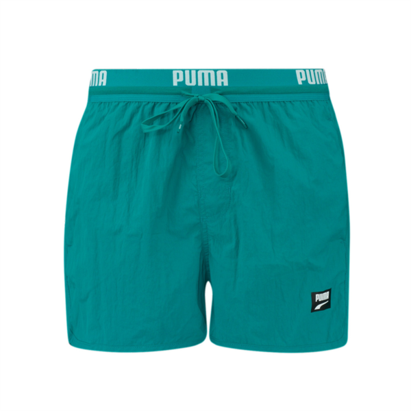 PUMA Swim Men's Track Swimming Shorts, real teal, large-MEX