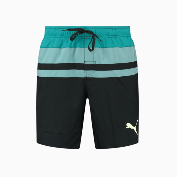 Traje de Baño Hombre PUMA, black / green, large-MEX