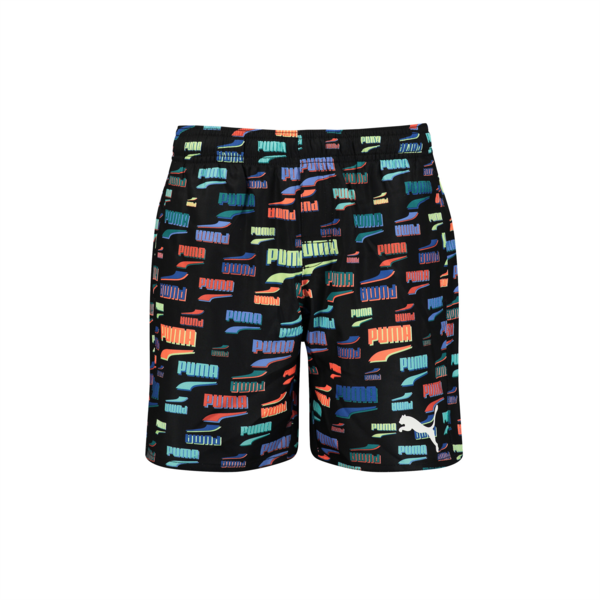 PUMA Swim Kids, black combo, large-MEX