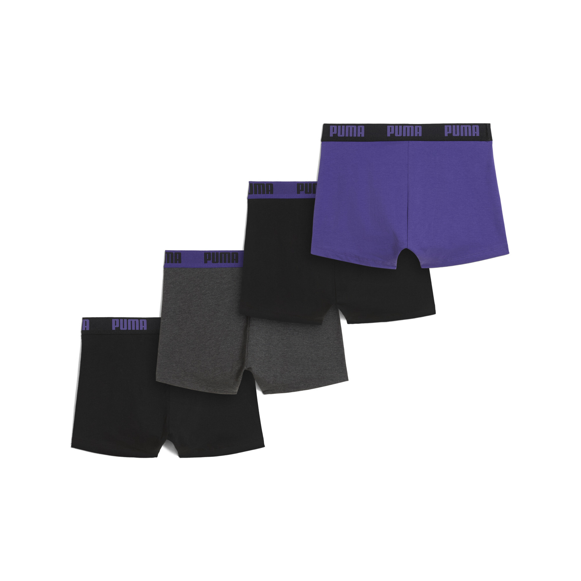 PUMA Boxers voor Heren, Paars, Maat 2 thumbnail 2