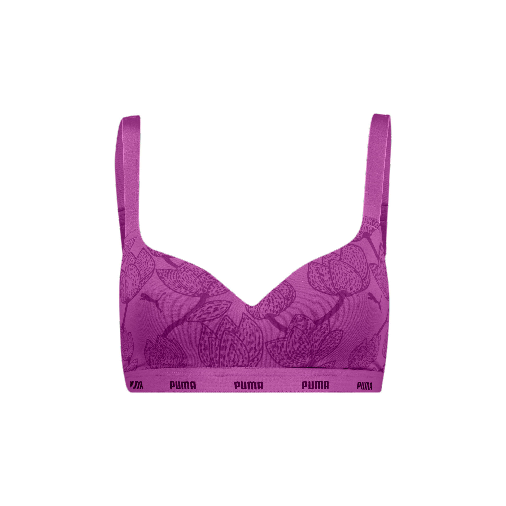 Women's Puma's Short Top, Purple, Size 3, Clothing