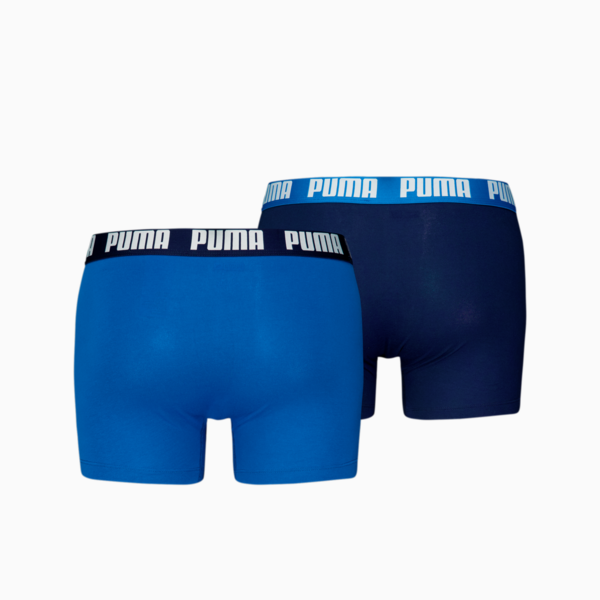PUMA Men's Boxer Briefs 2 pack, true blue, large-MEX