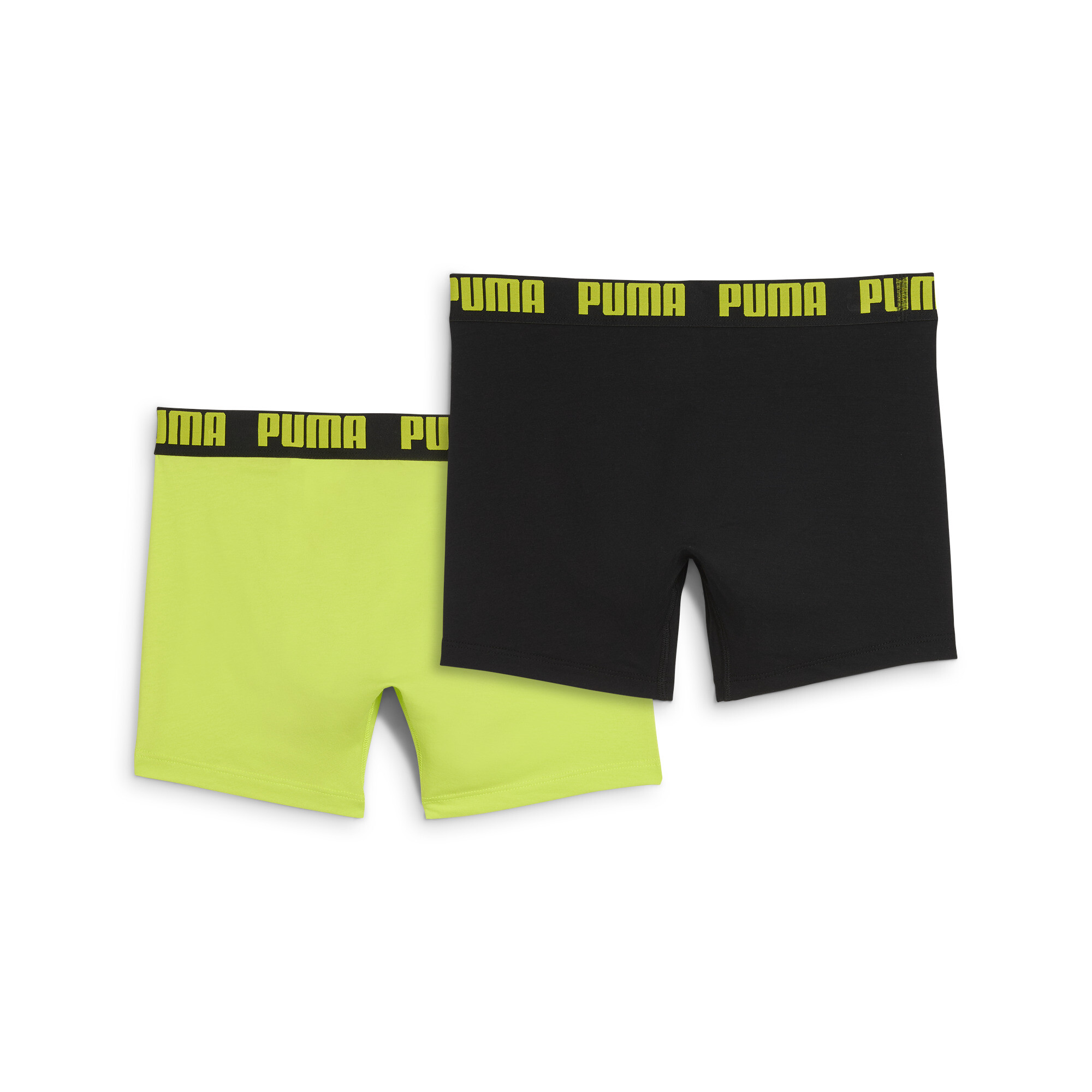 Men's Puma's Boxer Briefs 2 Pack, Green, Size 3, Clothing