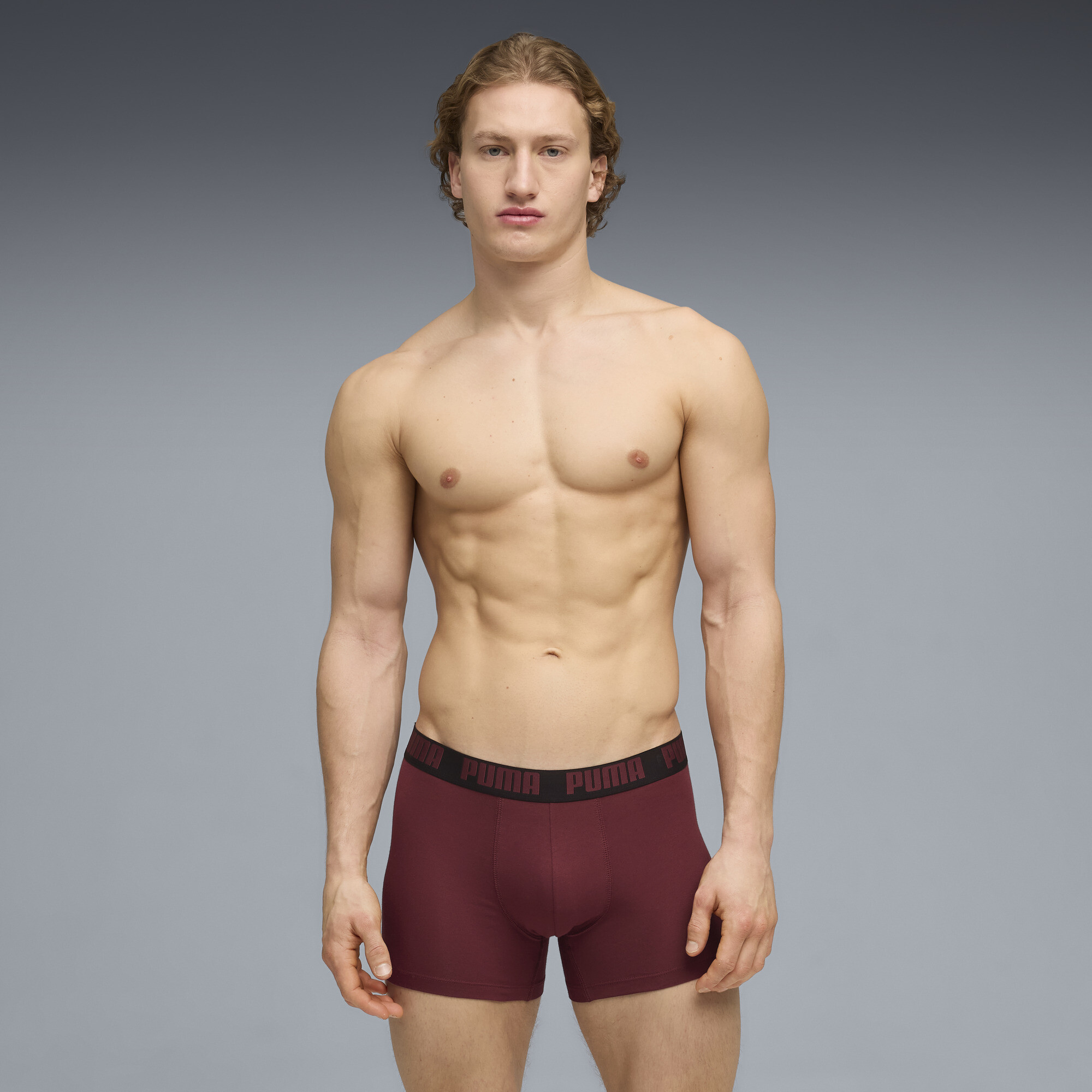 PUMA boxershort voor Heren, Rood, Maat 6
