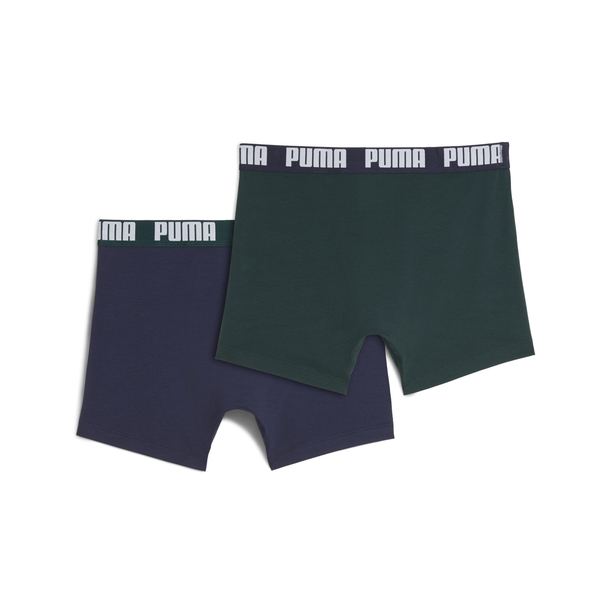 PUMA boxershort voor Heren, Blauw/Groen, Maat 2 thumbnail 2