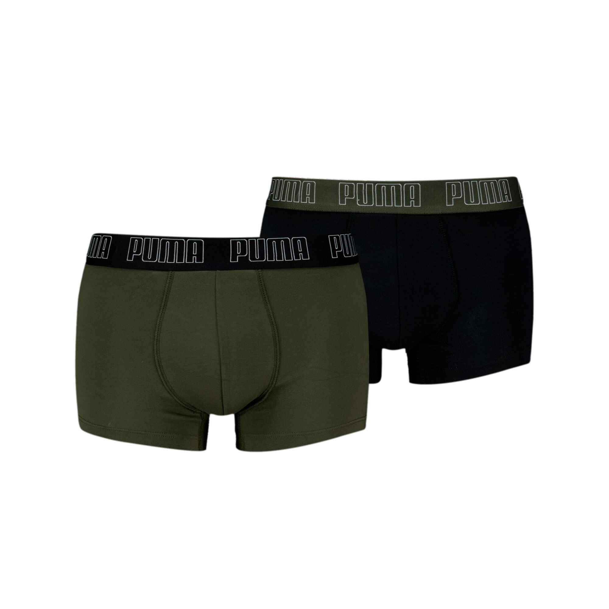 Men's Puma's Trunks 2 Pack, Brown, Clothing