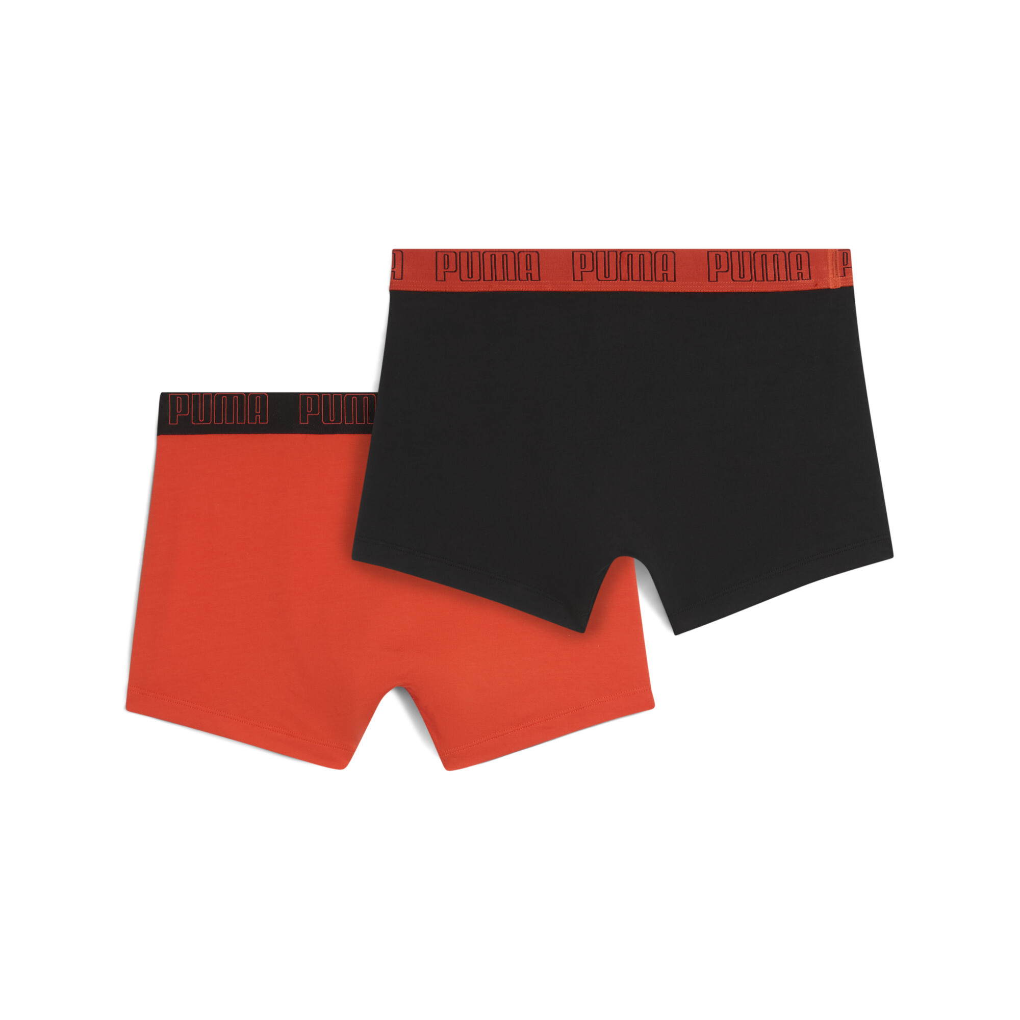 PUMA korte boxershort voor Heren, Zwart/Rood, Maat 3 thumbnail 2