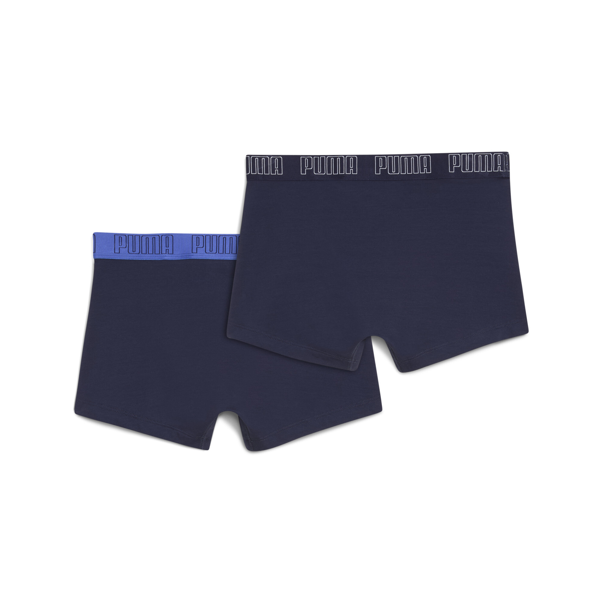 PUMA korte boxershort voor Heren, Grijs/Paars, Maat 3 thumbnail 2