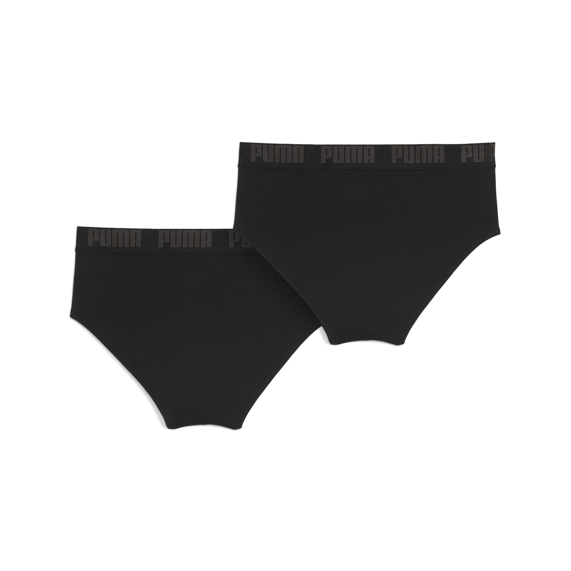 Men's Puma's Briefs 2 Pack, Black, Size 5, Clothing