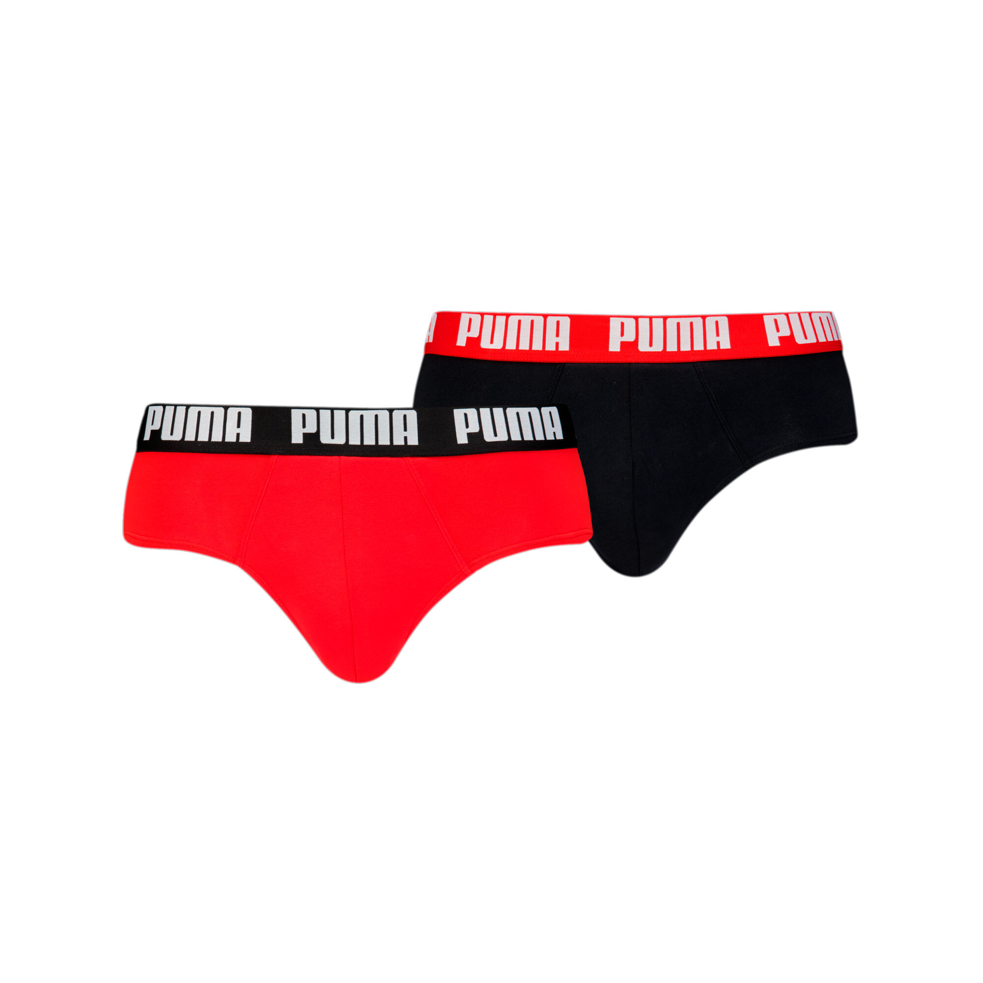 PUMA slip voor Heren, Zwart/Rood, Maat 3