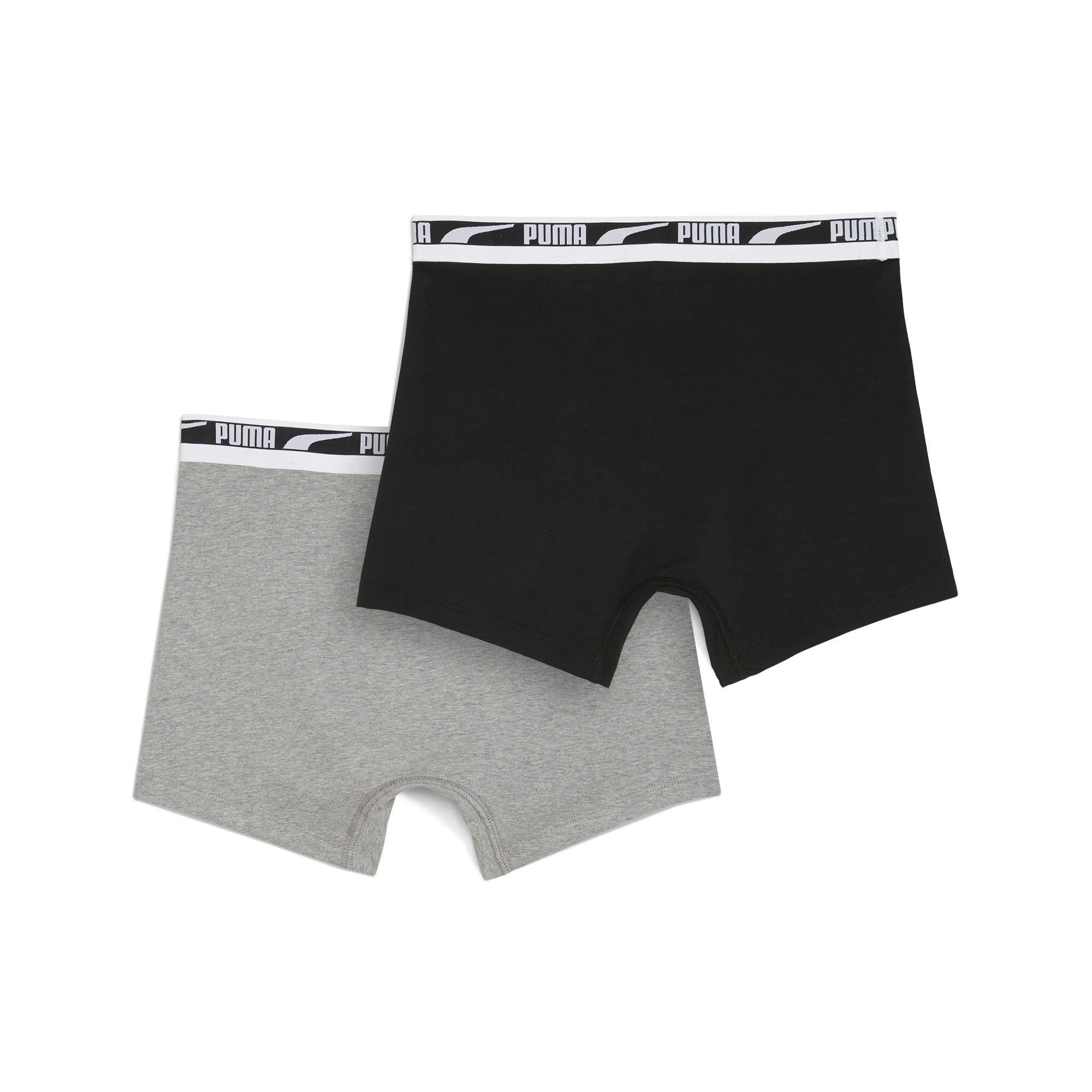 PUMA Boxershorts voor Heren, Zwart/Grijs, Maat 3 thumbnail 2