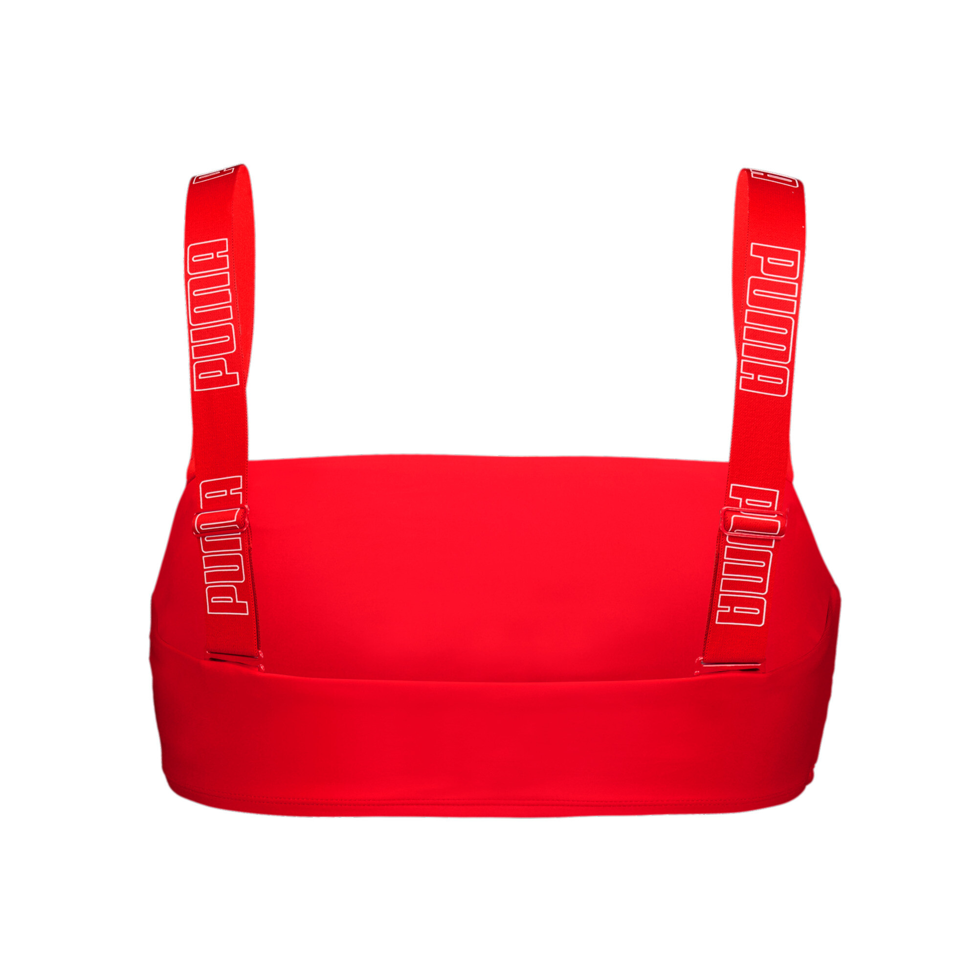 Women's Puma's Bandeau Top, Red, Size S, Sport