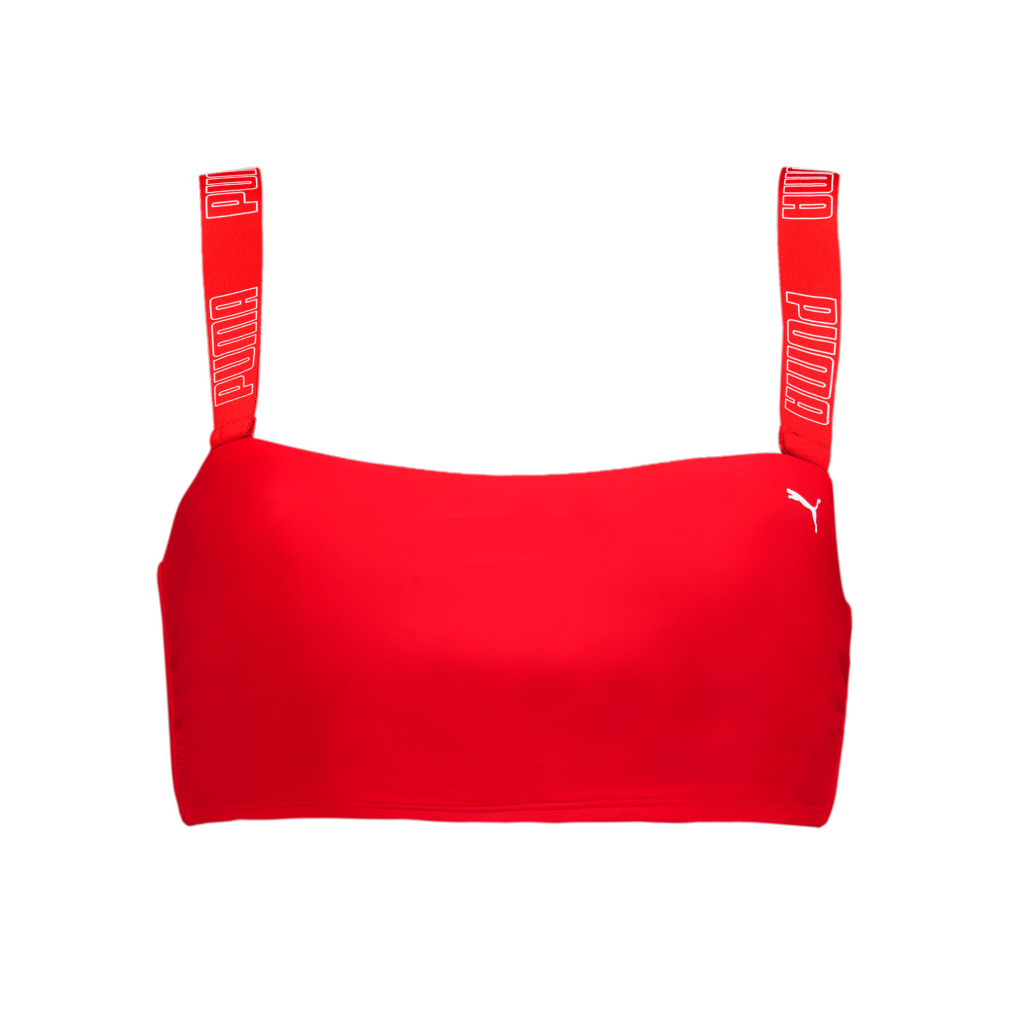 Women's Puma's Bandeau Top, Red, Size XL, Sport