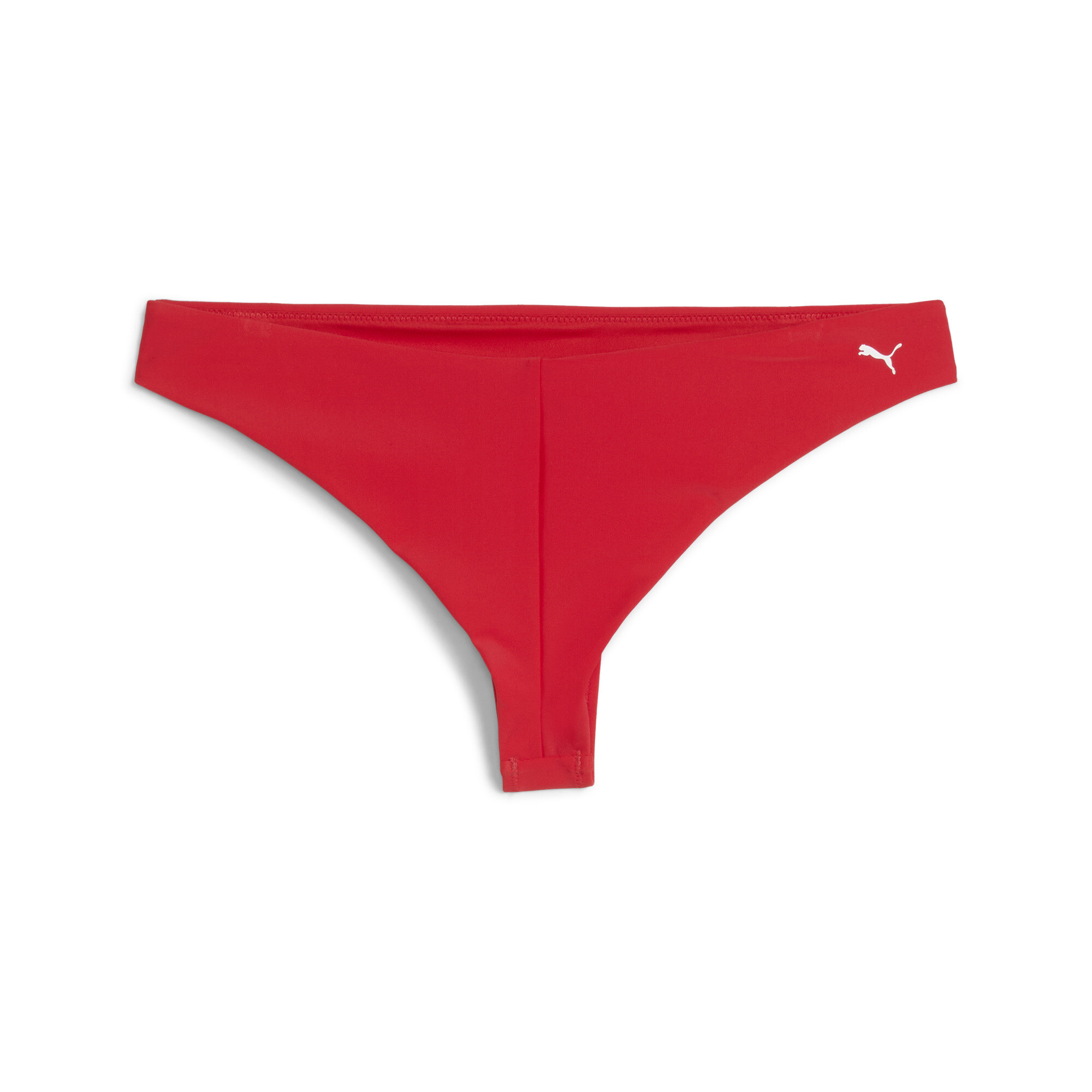 Women's Puma's Brazilian Swim Bottoms, Red, Size XS, Clothing