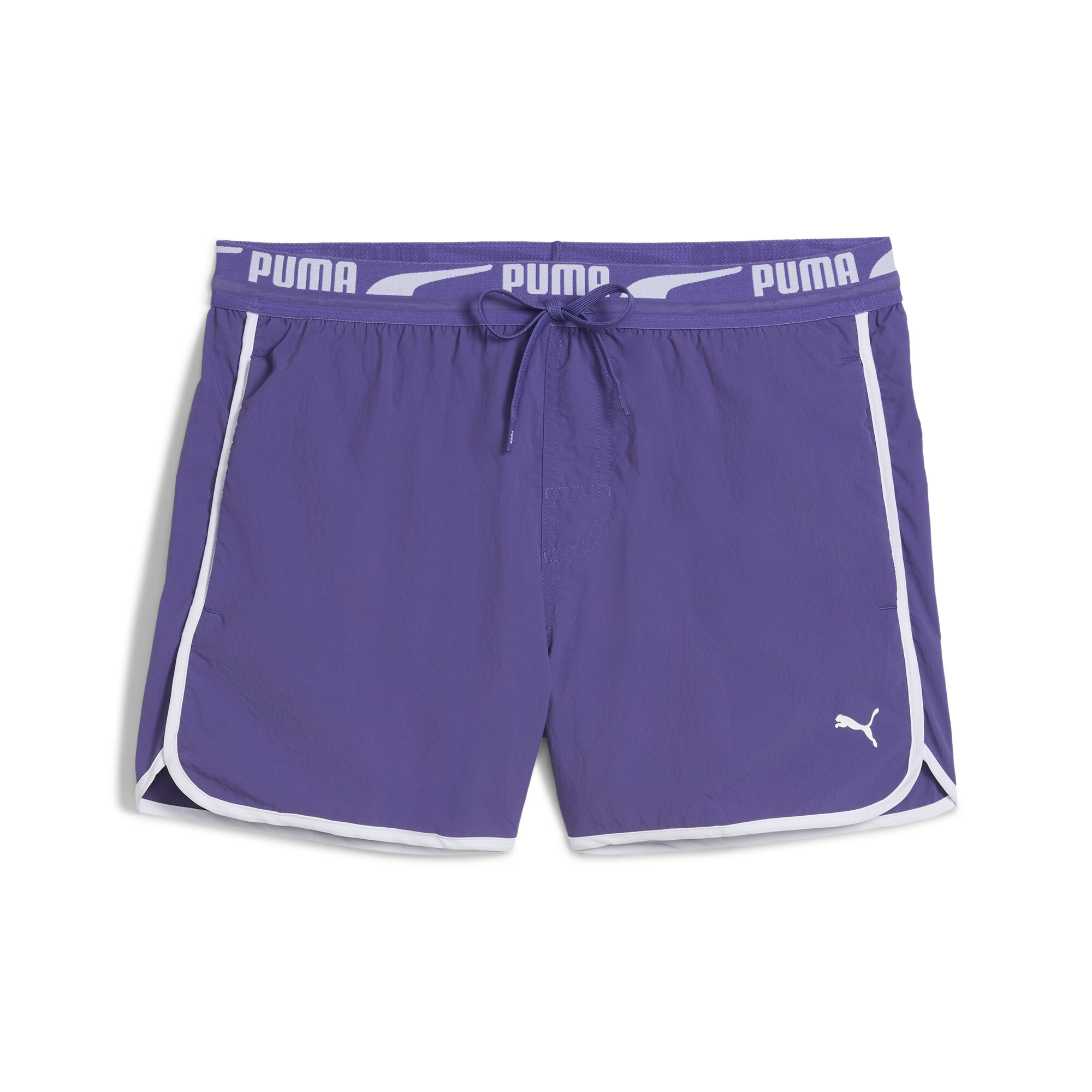 Men's Puma's Swim Shorts, Purple, Size XS, Clothing