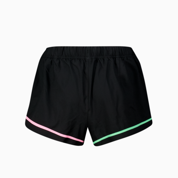 Traje de baño tipo short PUMA para mujer, black combo, large-MEX