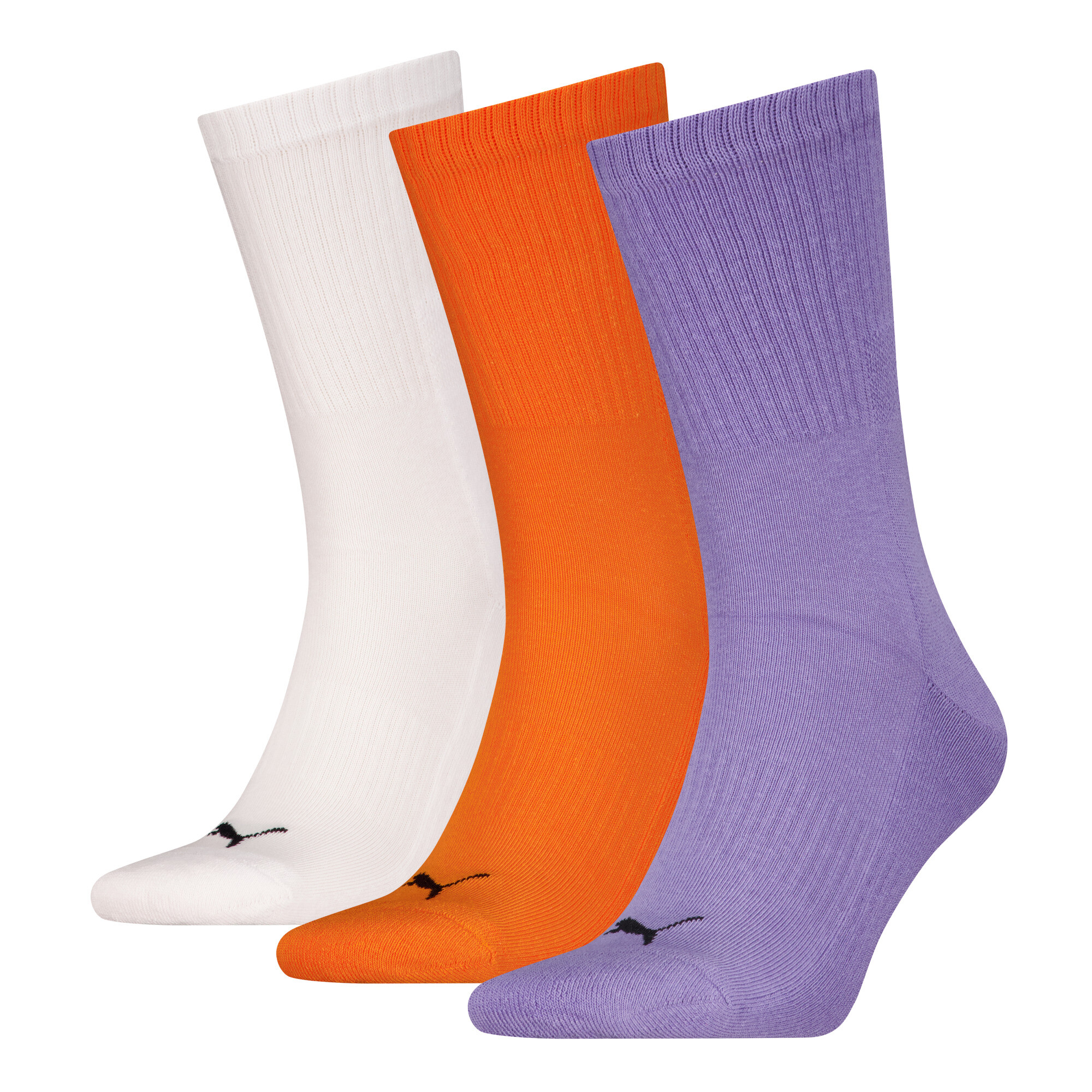 Licence Puma Crew-Socken 3er-Pack Unisex | Purple Combo | Größe: 43-46